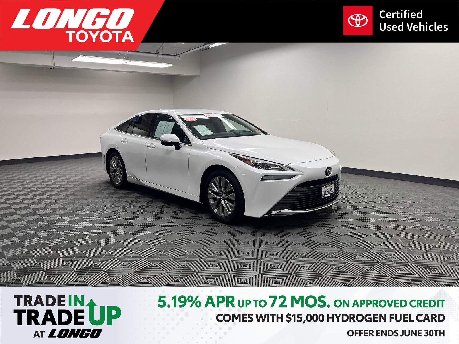 used 2023 Toyota Mirai car, priced at $12,688