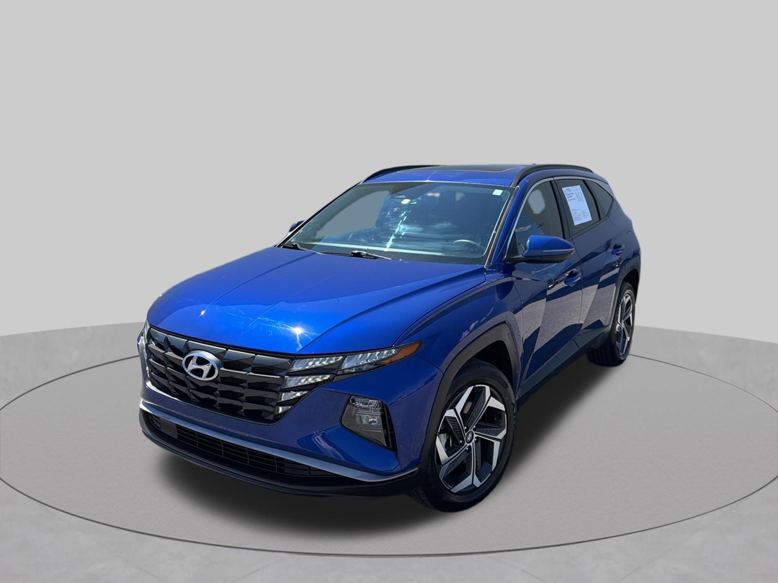 Intense Blue 2023 Hyundai Tucson SUV / Crossover All-Wheel Drive 8-Speed Automatic