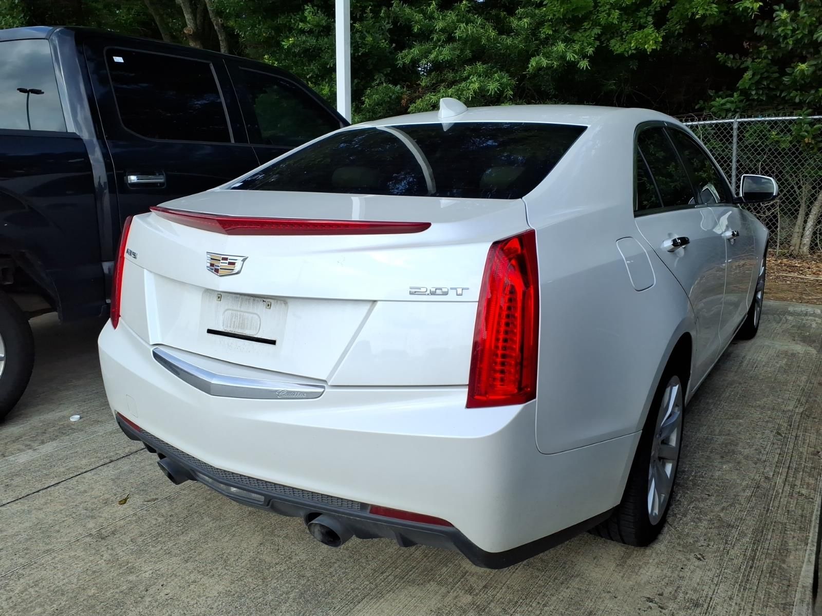 2018 Cadillac ATS 2.0L Turbo White at DeMontrond Automotive Group