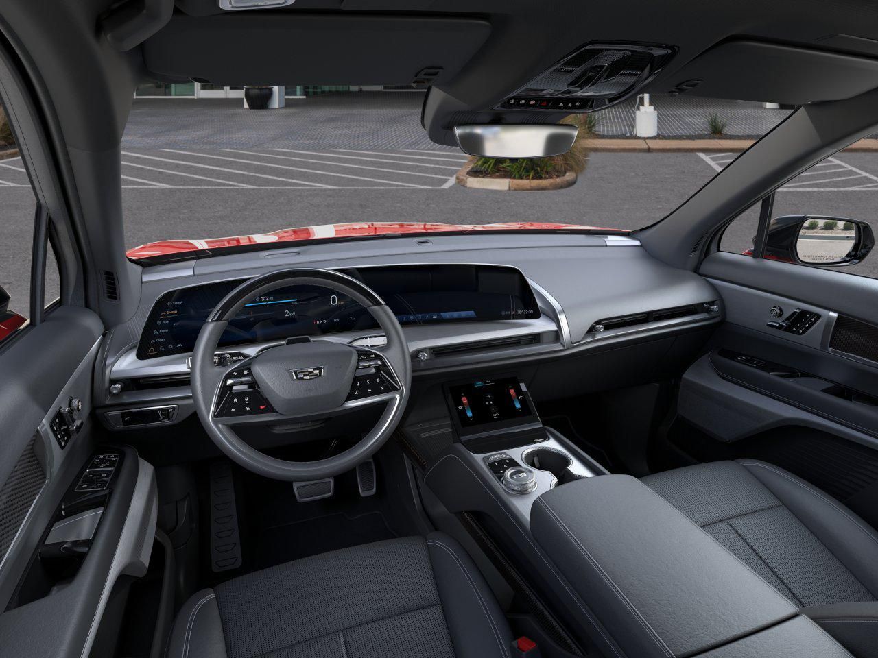 2027 Cadillac VISTIQ Sport Red at Bayway Cadillac of The Woodlands