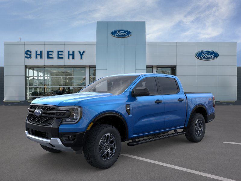 New 2025 Velocity Blue Metallic Ford XLT image 3