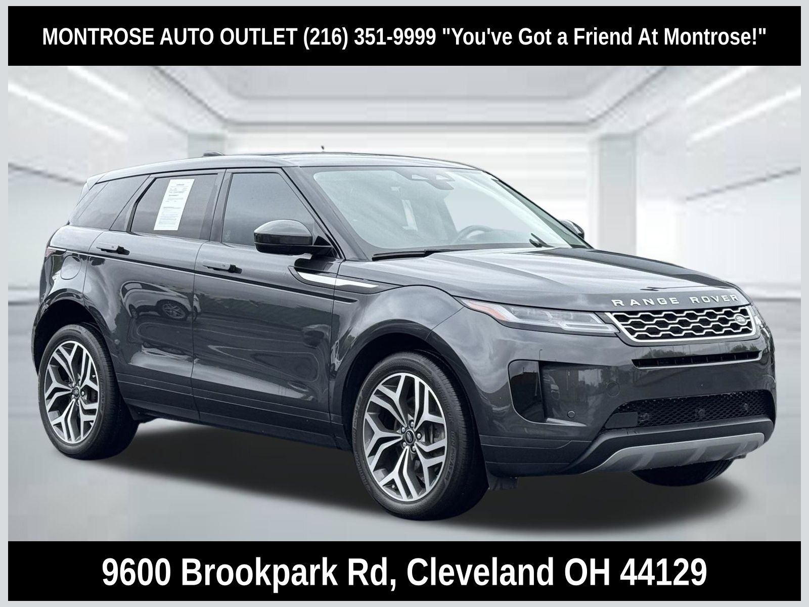 Carpathian Gray Premium Metallic 2022 Land Rover Range Rover Evoque P250 SE AWD SUV / Crossover All-Wheel Drive 9-Speed Automatic