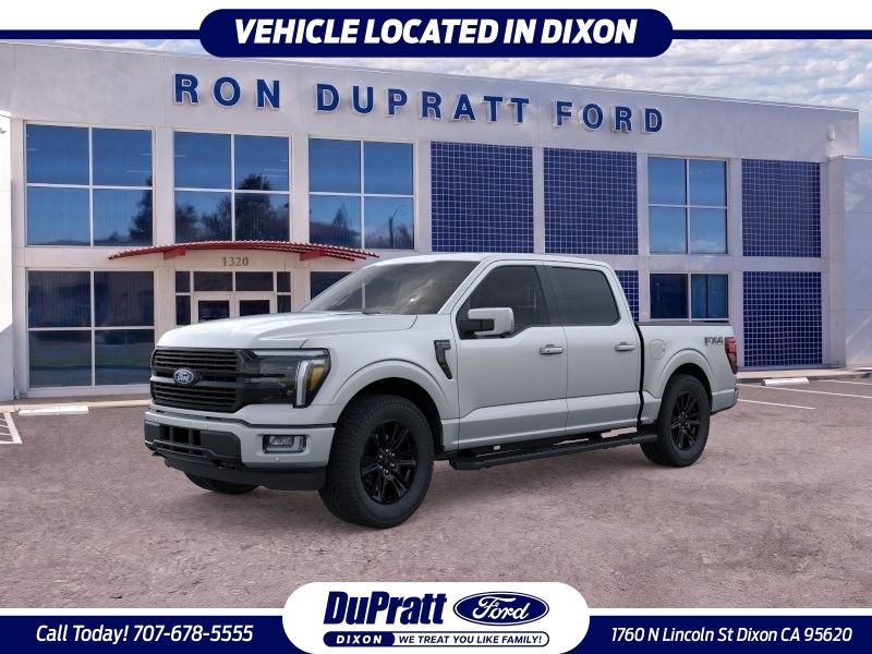 Iconic Silver Metallic 2026 Ford F-150 Pickup Truck Four-Wheel Drive Automatic