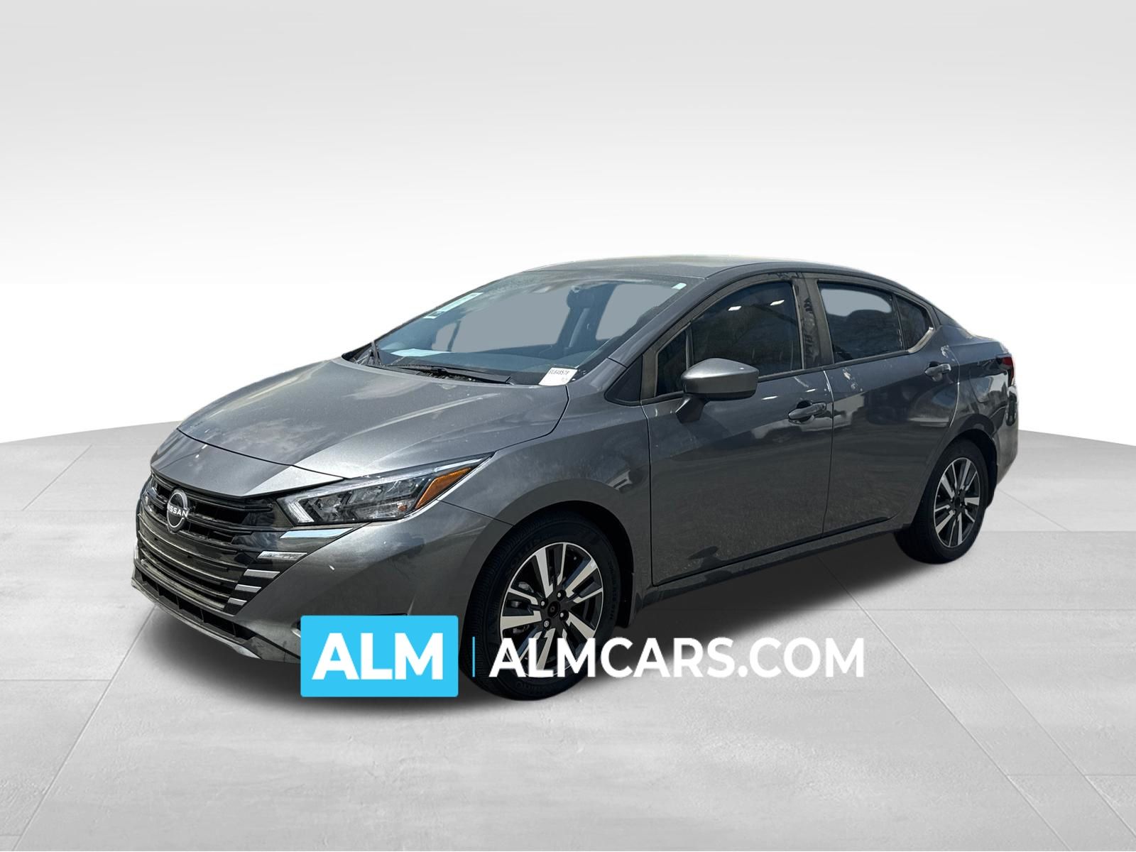 Gray (Gun Metallic) 2025 Nissan Versa SV FWD Sedan Front-Wheel Drive Continuously Variable Transmission