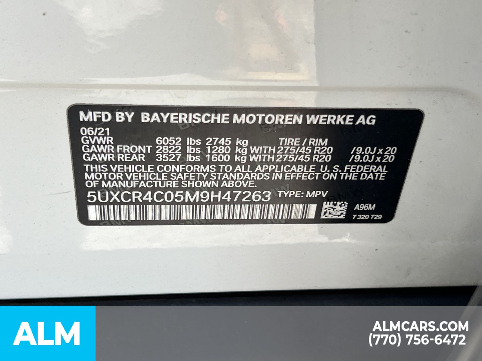 2021 BMW X5 sDrive40i 40