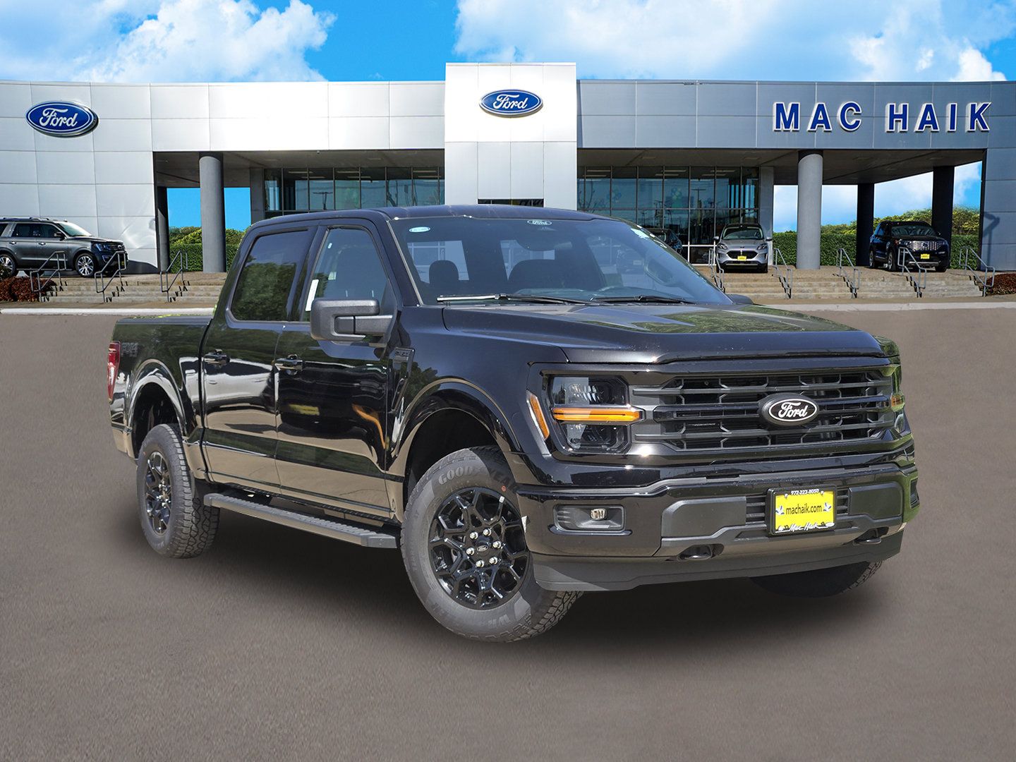 Agate Black Metallic 2026 Ford F-150 Pickup Truck Four-Wheel Drive Automatic