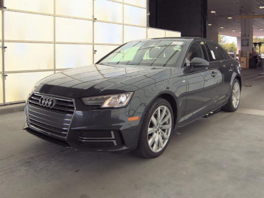 Manhattan Gray Metallic 2018 Audi A4 2.0 TFSI ultra Premium FWD Sedan Front-Wheel Drive 7-Speed Automatic