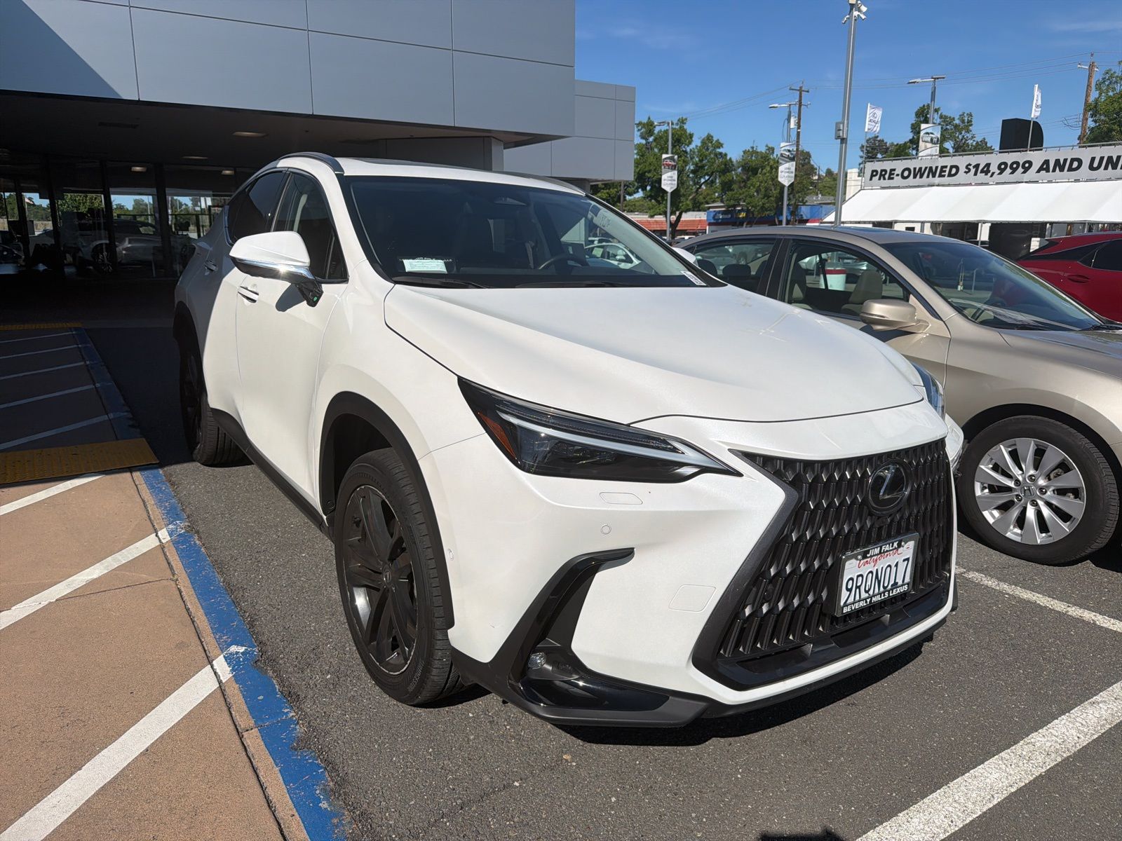 Eminent White Pearl 2025 Lexus NX Hybrid SUV / Crossover Continuously Variable Transmission