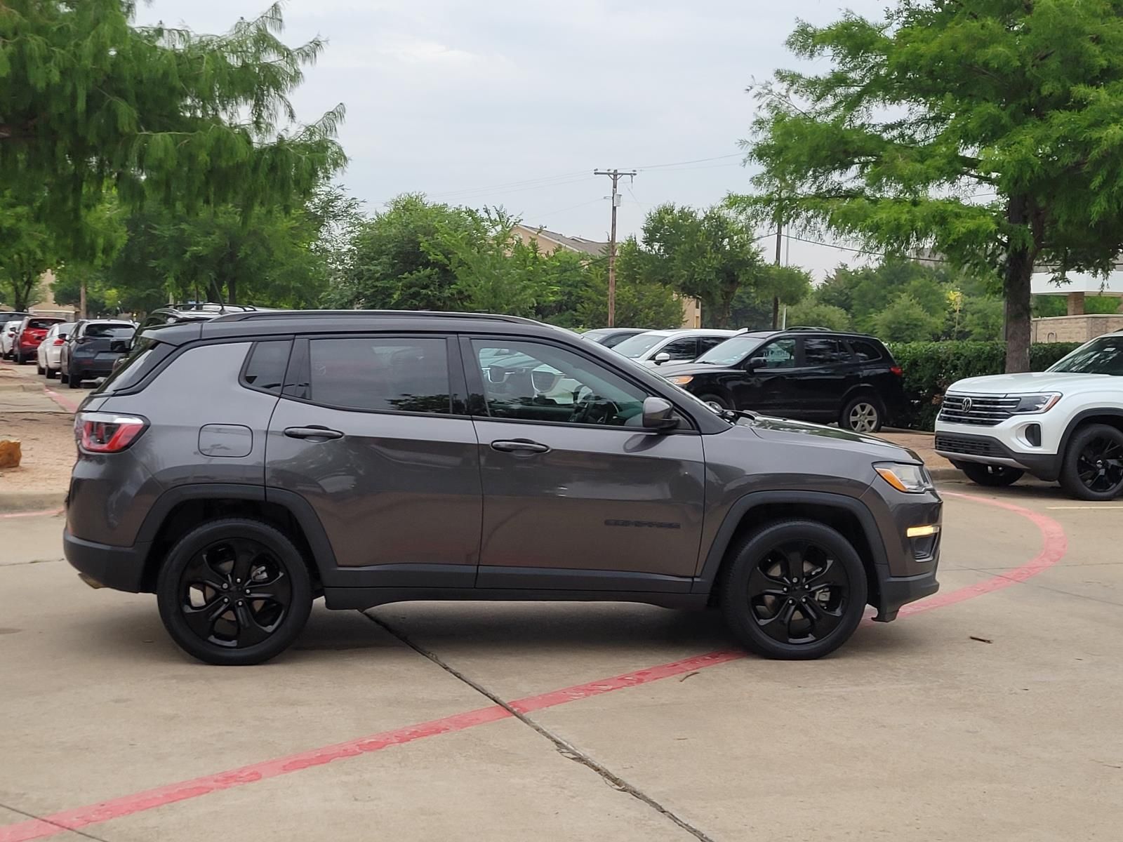 used 2020 Jeep Compass car, priced at $17,500