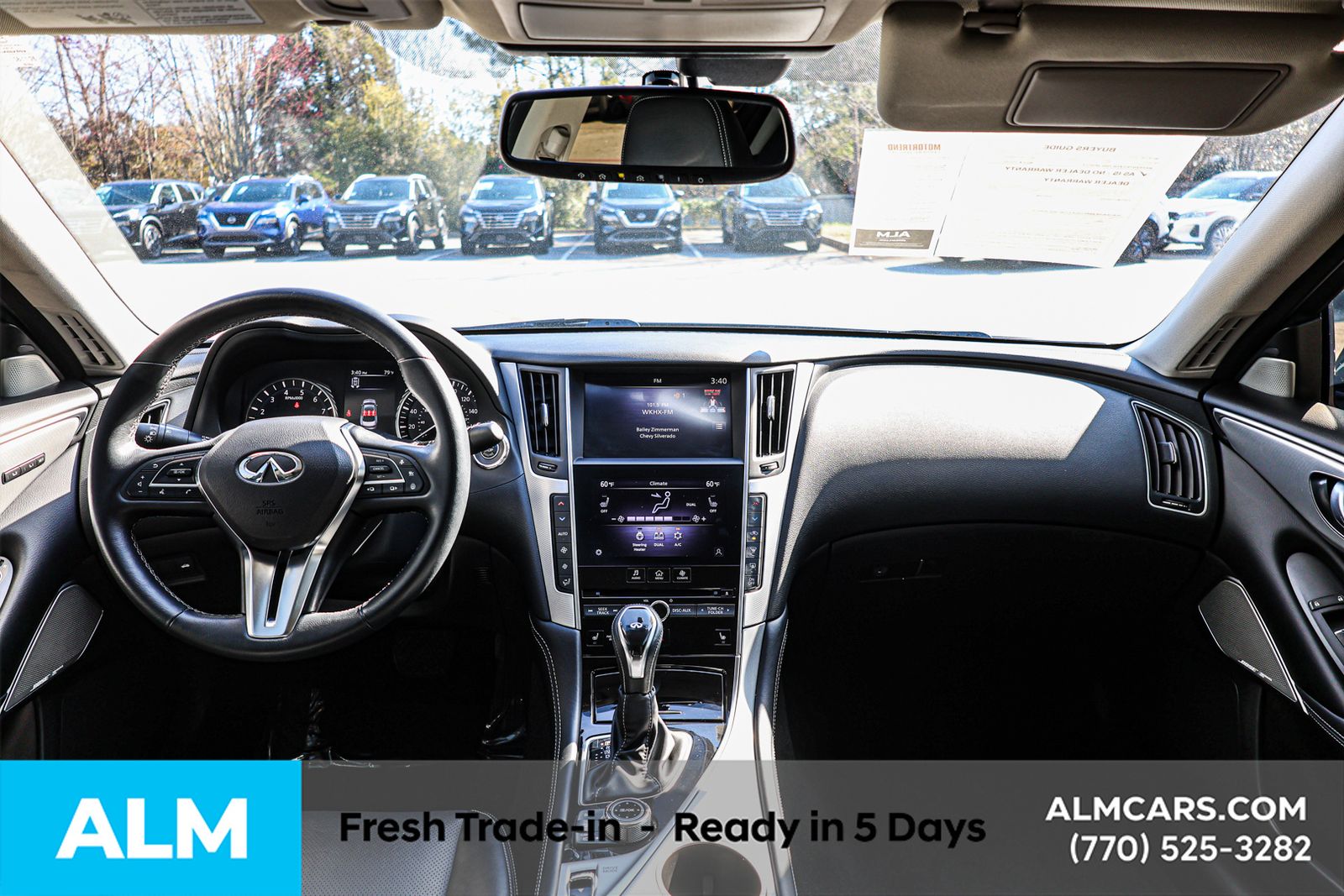Used 2024 Black INFINITI LUXE image 20