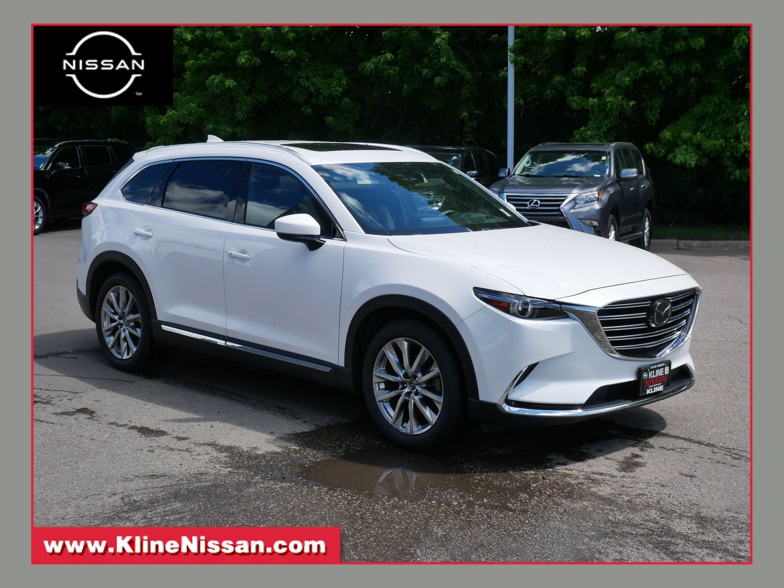 Snowflake White Pearl Mica 2017 Mazda CX-9 SUV / Crossover All-Wheel Drive 6-Speed Automatic