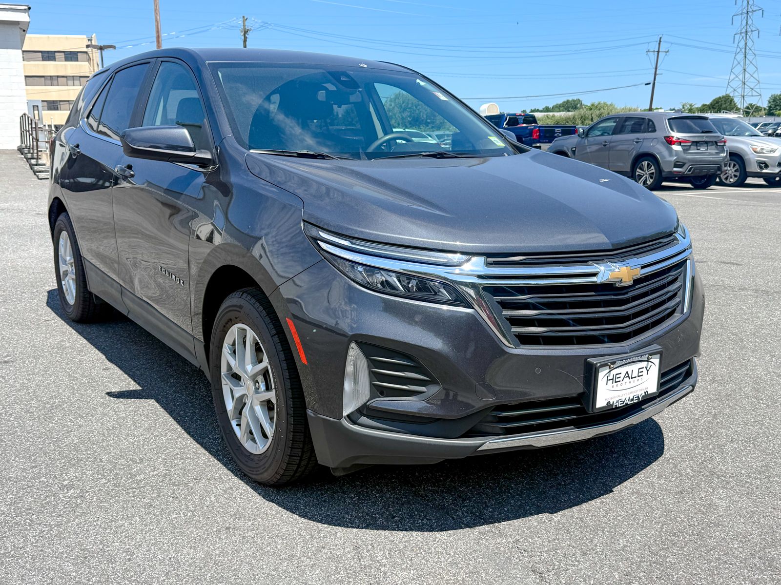 Iron Gray Metallic 2022 Chevrolet Equinox SUV / Crossover Four-Wheel Drive 6-Speed Automatic Overdrive