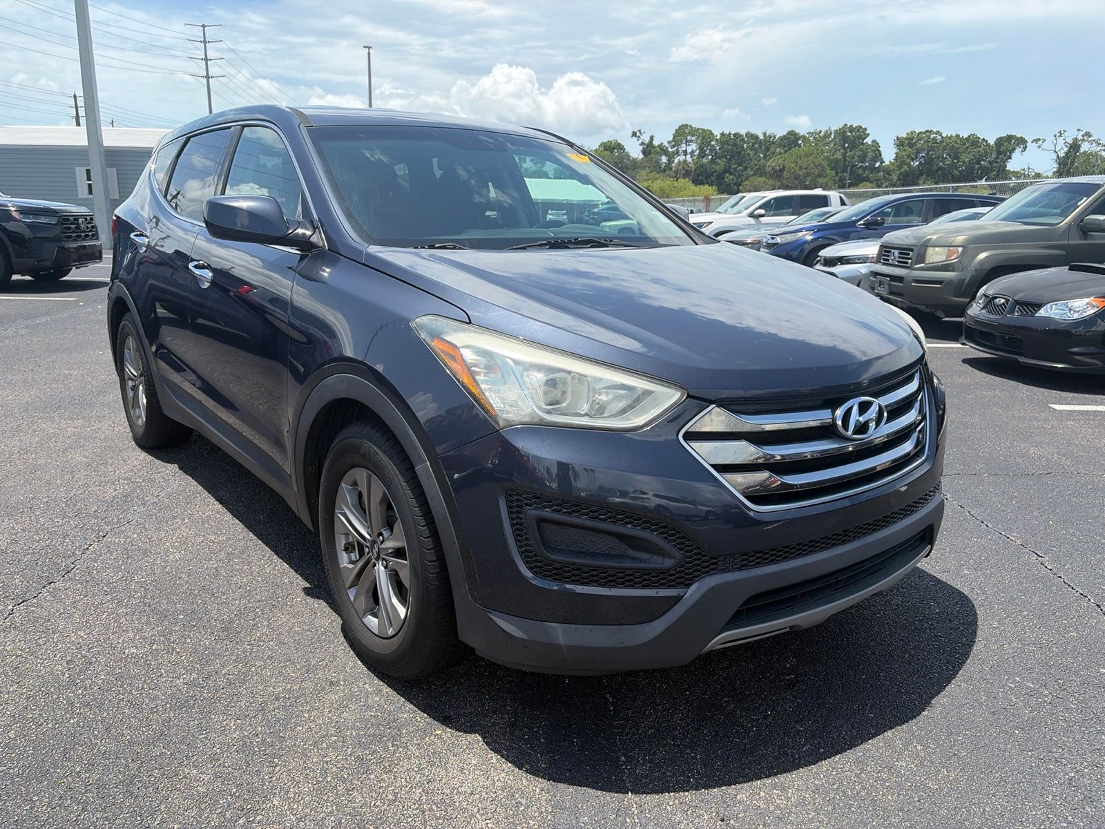 Marlin Blue 2016 Hyundai Santa Fe Sport SUV / Crossover Front-Wheel Drive 6-Speed Automatic
