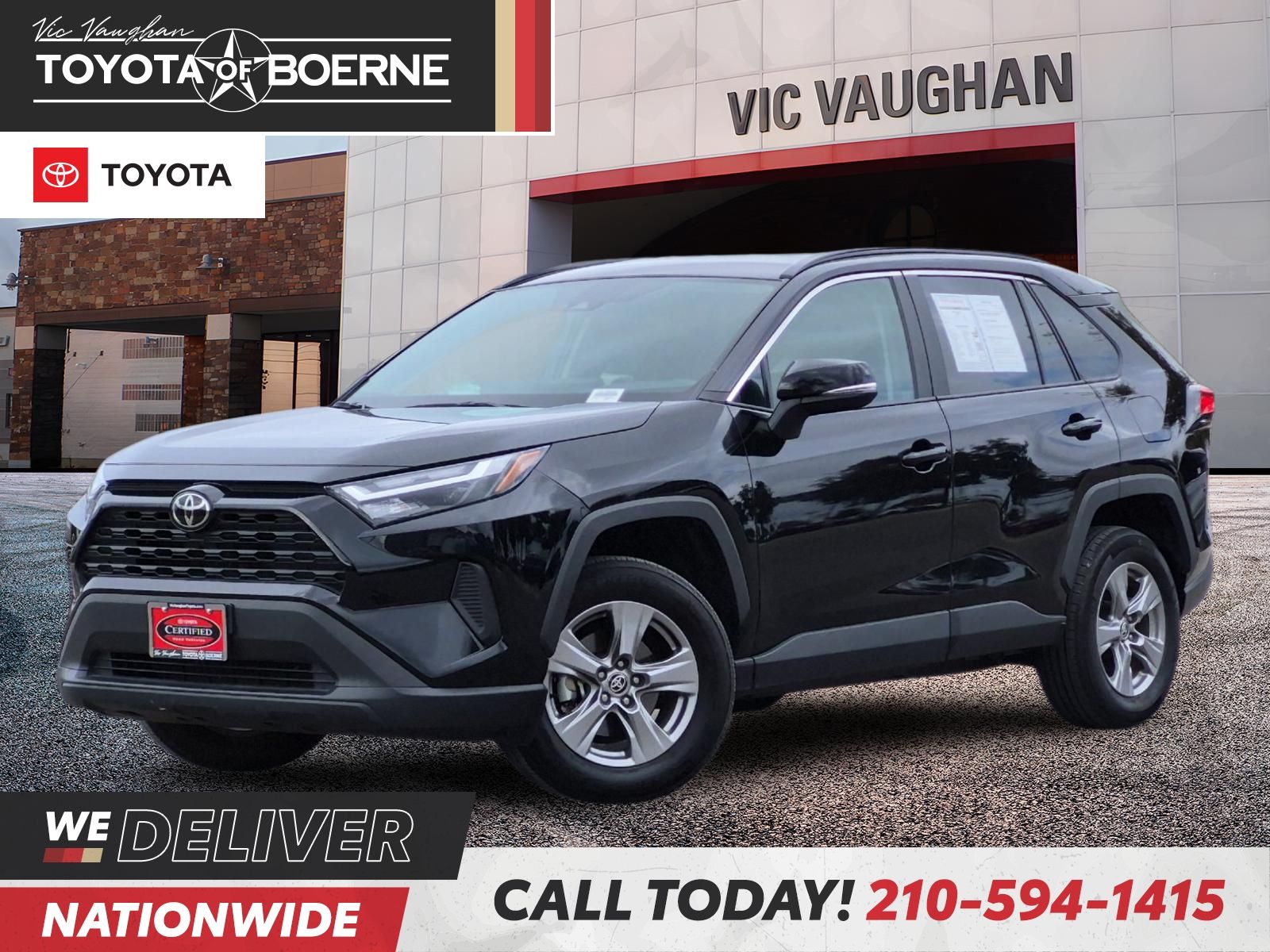 Midnight Black Metallic 2025 Toyota RAV4 SUV / Crossover Front-Wheel Drive 8-Speed Automatic