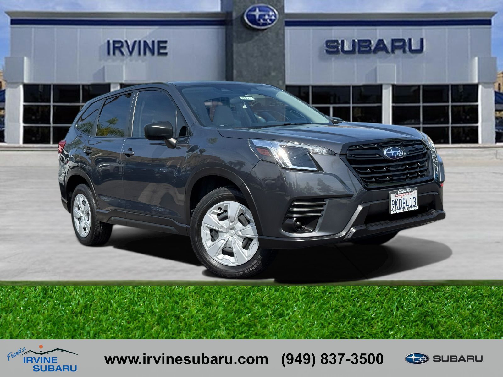 Gray Metallic 2024 Subaru Forester Crossover AWD SUV / Crossover All-Wheel Drive Continuously Variable Transmission