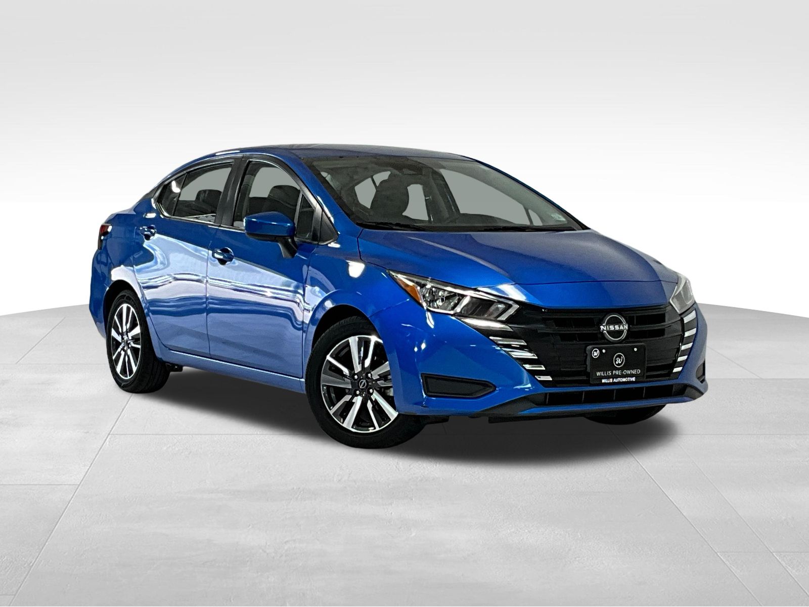 Electric Blue Metallic 2023 Nissan Versa Sedan Front-Wheel Drive Continuously Variable Transmission