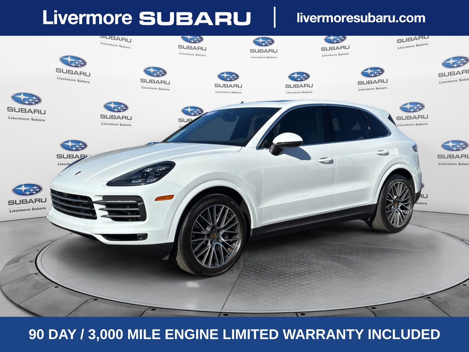 White 2020 Porsche Cayenne SUV / Crossover All-Wheel Drive 8-Speed Automatic
