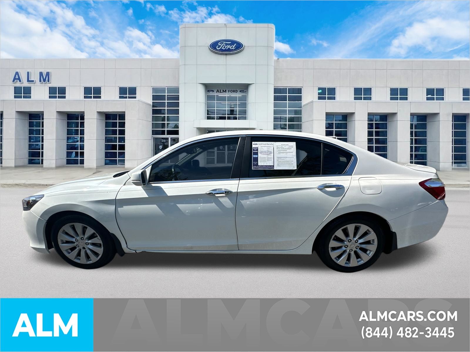 Used 2014 White Honda EX-L image 9