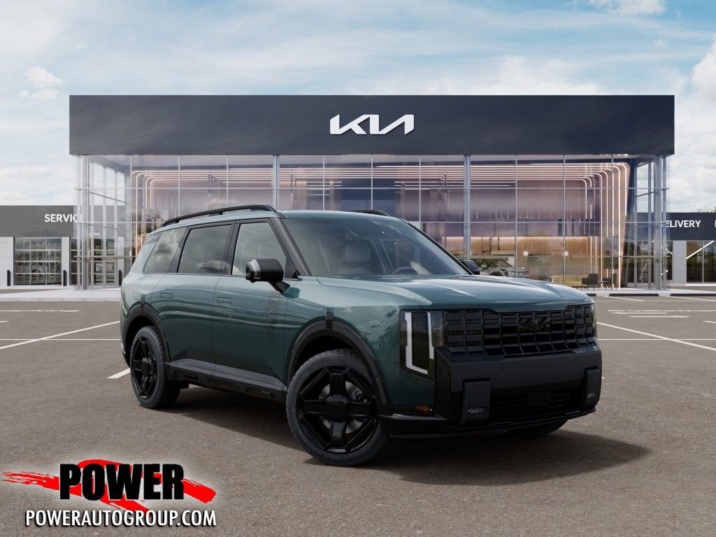 Black Jade Green 2027 Kia Telluride Hybrid SUV / Crossover All-Wheel Drive 6-Speed Automatic