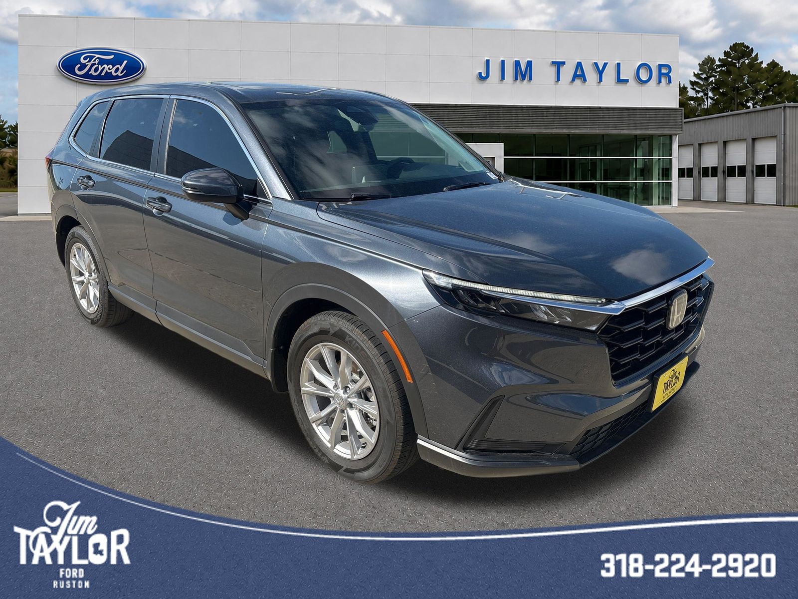 Gray 2025 Honda CR-V SUV / Crossover Front-Wheel Drive Continuously Variable Transmission