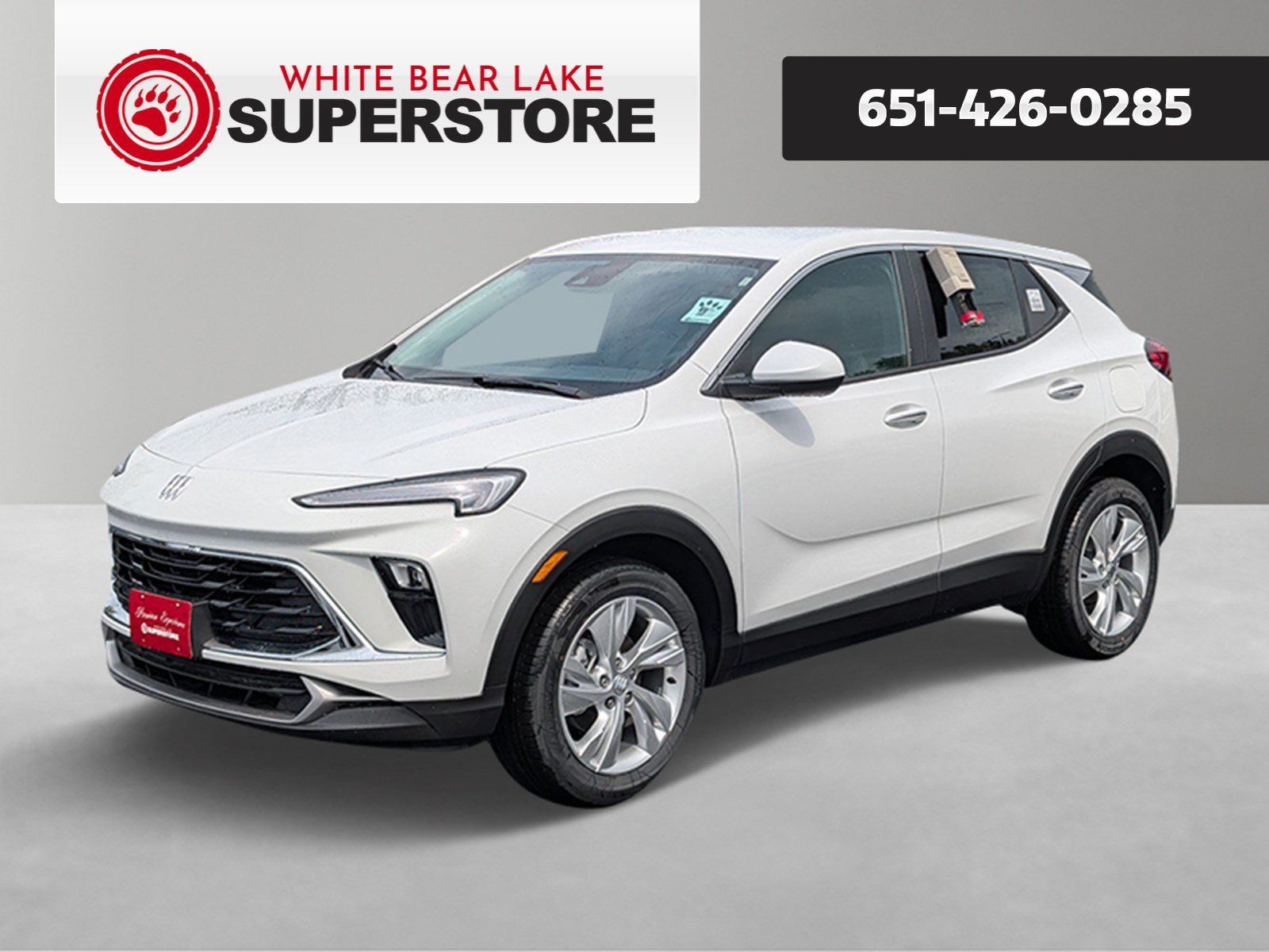 Summit White 2026 Buick Encore GX SUV / Crossover Front-Wheel Drive Continuously Variable Transmission