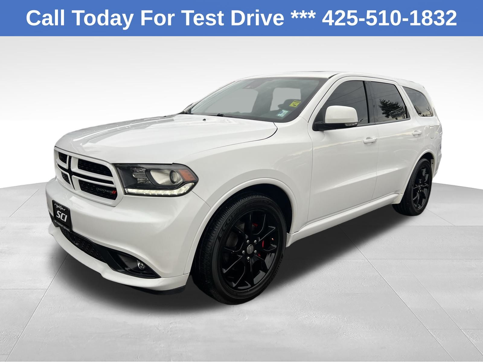 White Knuckle Clearcoat 2017 Dodge Durango SUV / Crossover All-Wheel Drive 8-Speed Automatic