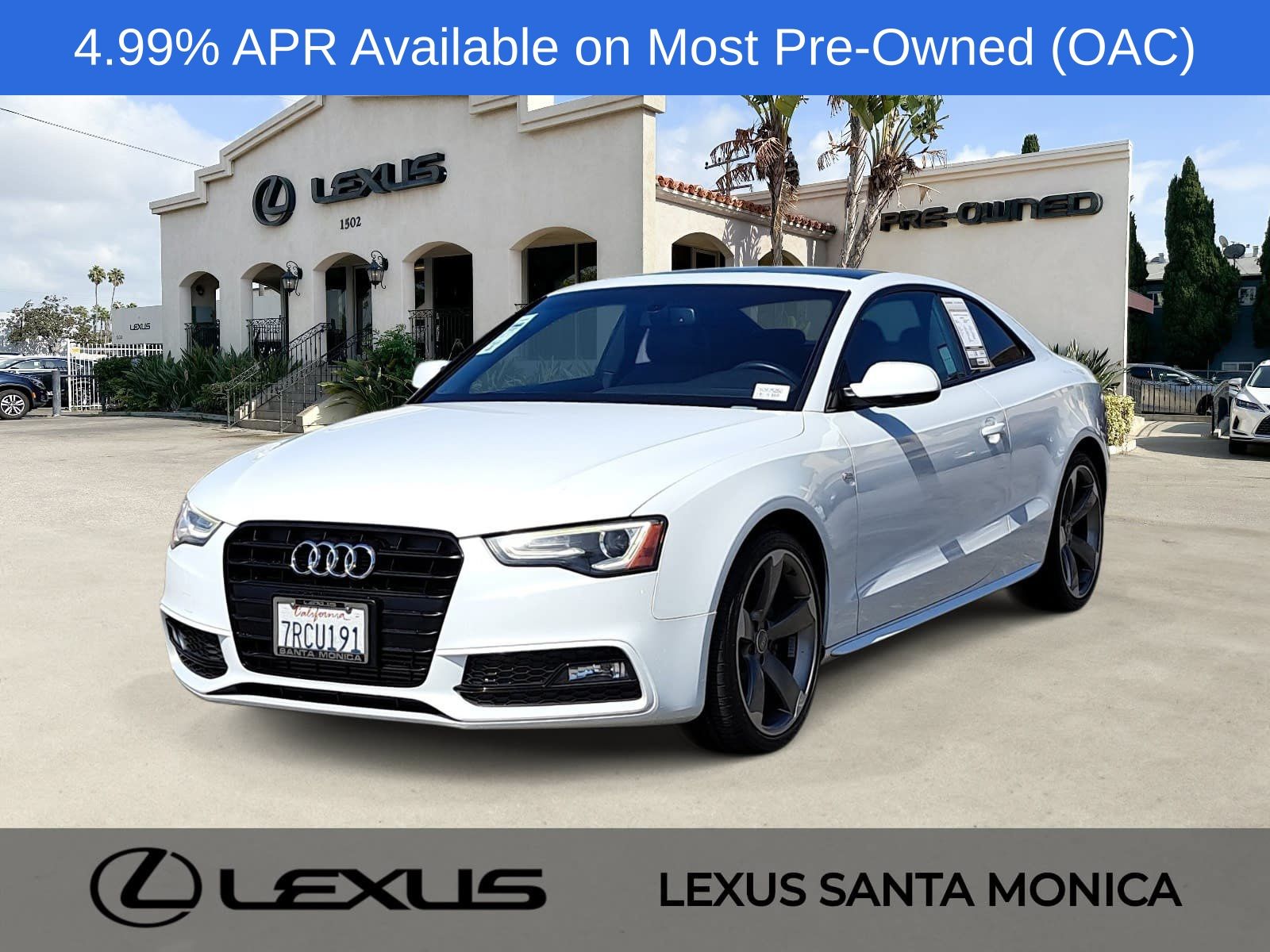 2016 Audi A5 2.0T quattro Premium Plus Coupe AWD