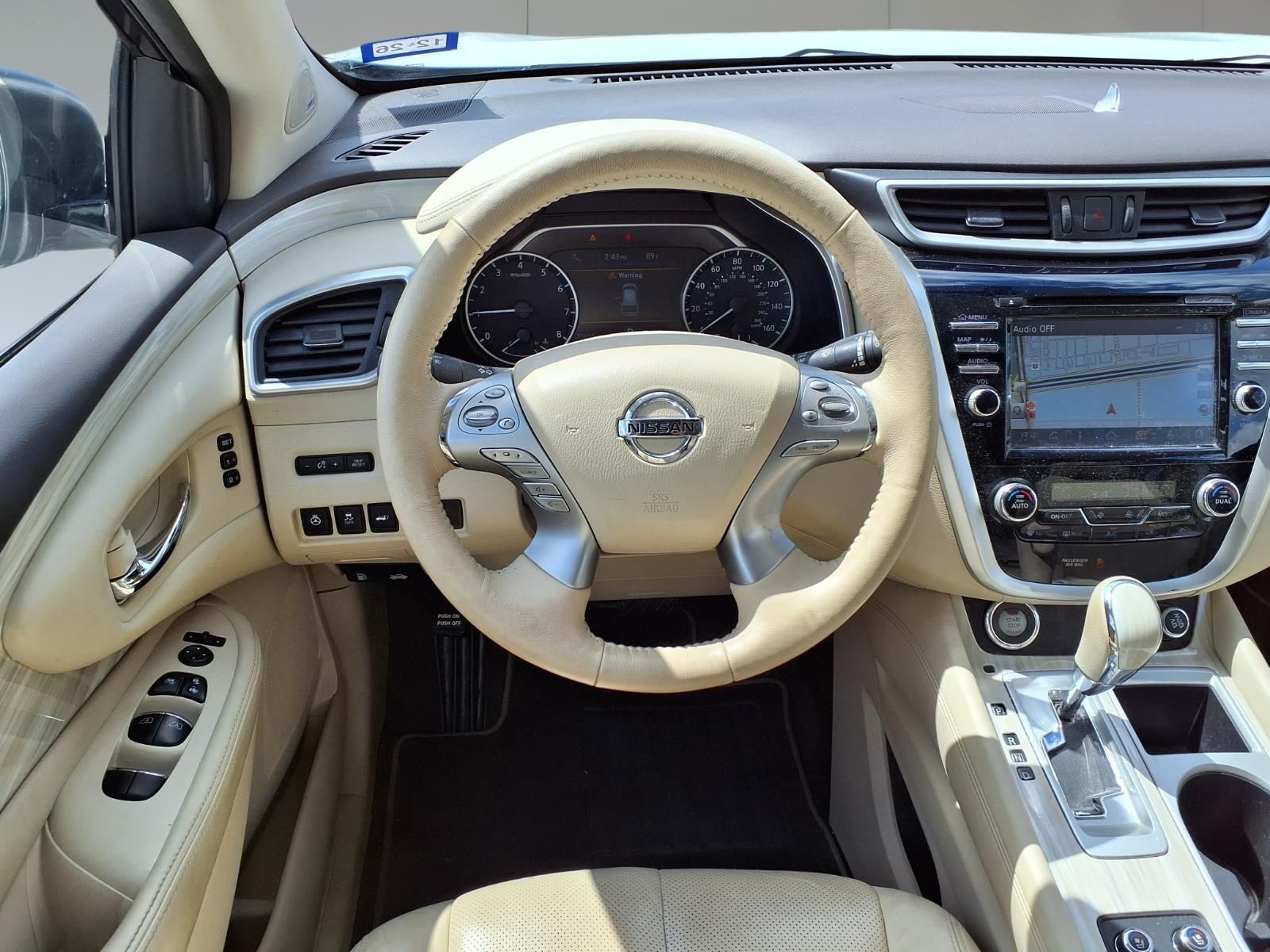2018 Nissan Murano Platinum White at AutoSavvy Houston Northwest