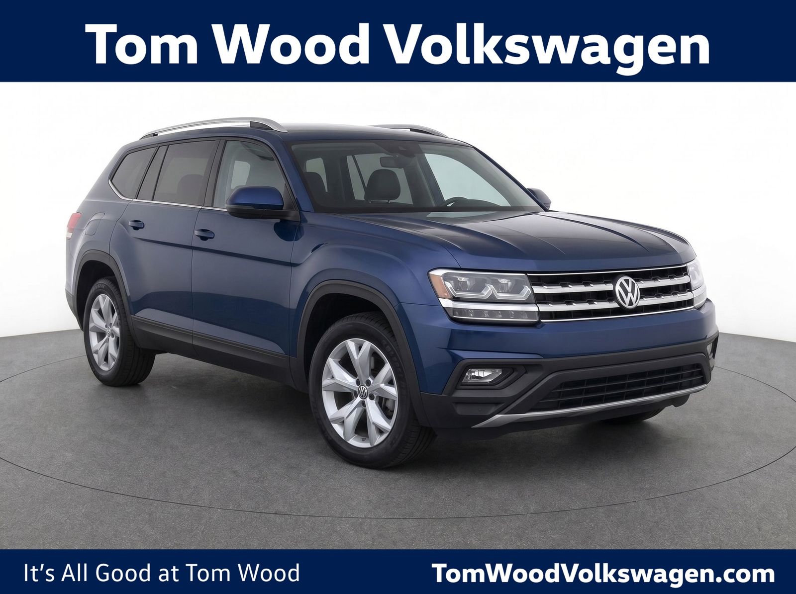 used 2019 Volkswagen Atlas car, priced at $15,650