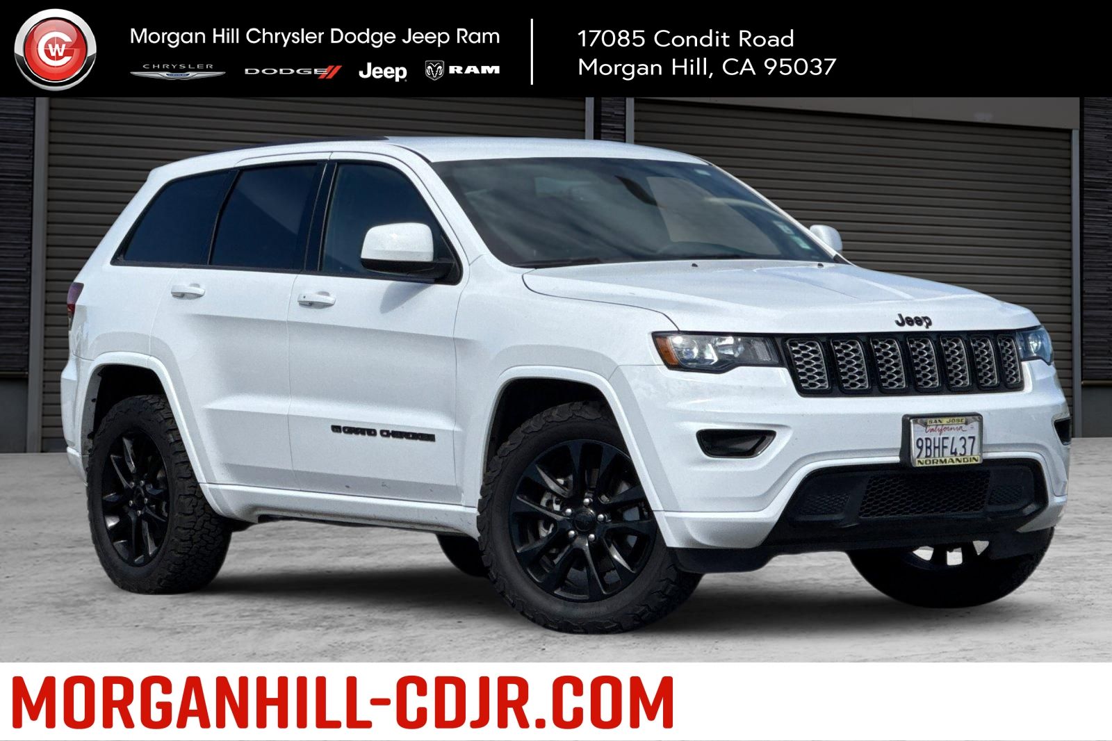 Bright White Clearcoat 2022 Jeep Grand Cherokee WK Laredo X 4WD SUV / Crossover Four-Wheel Drive 8-Speed Automatic