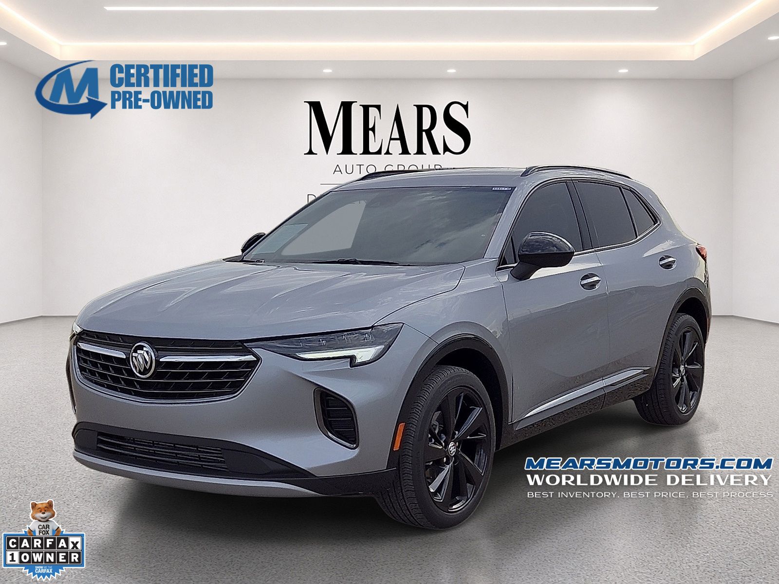 Moonstone Gray Metallic 2023 Buick Envision SUV / Crossover All-Wheel Drive 9-Speed Automatic