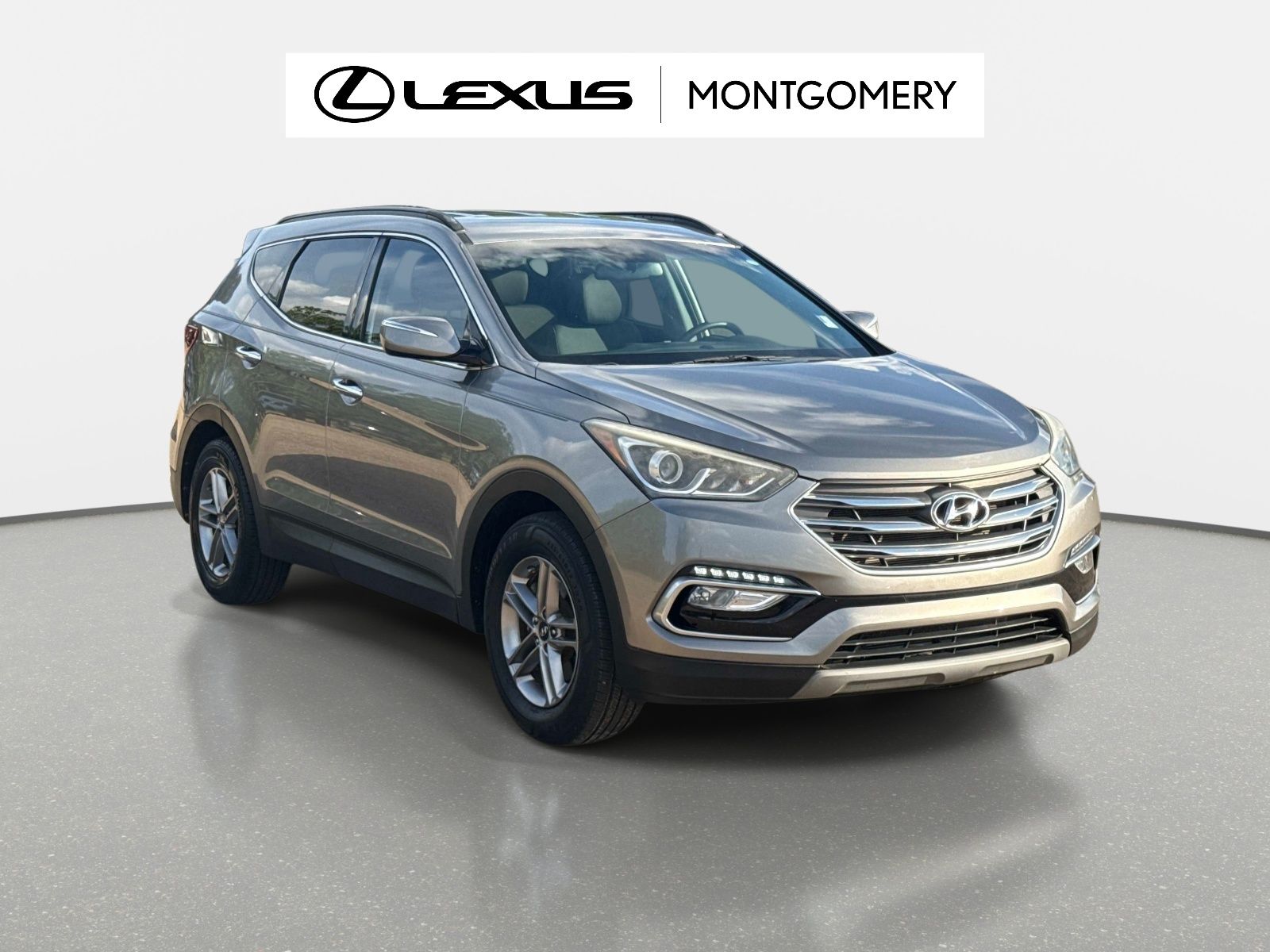 Mineral Gray 2018 Hyundai Santa Fe Sport 2.4L FWD SUV / Crossover Front-Wheel Drive 6-Speed Automatic