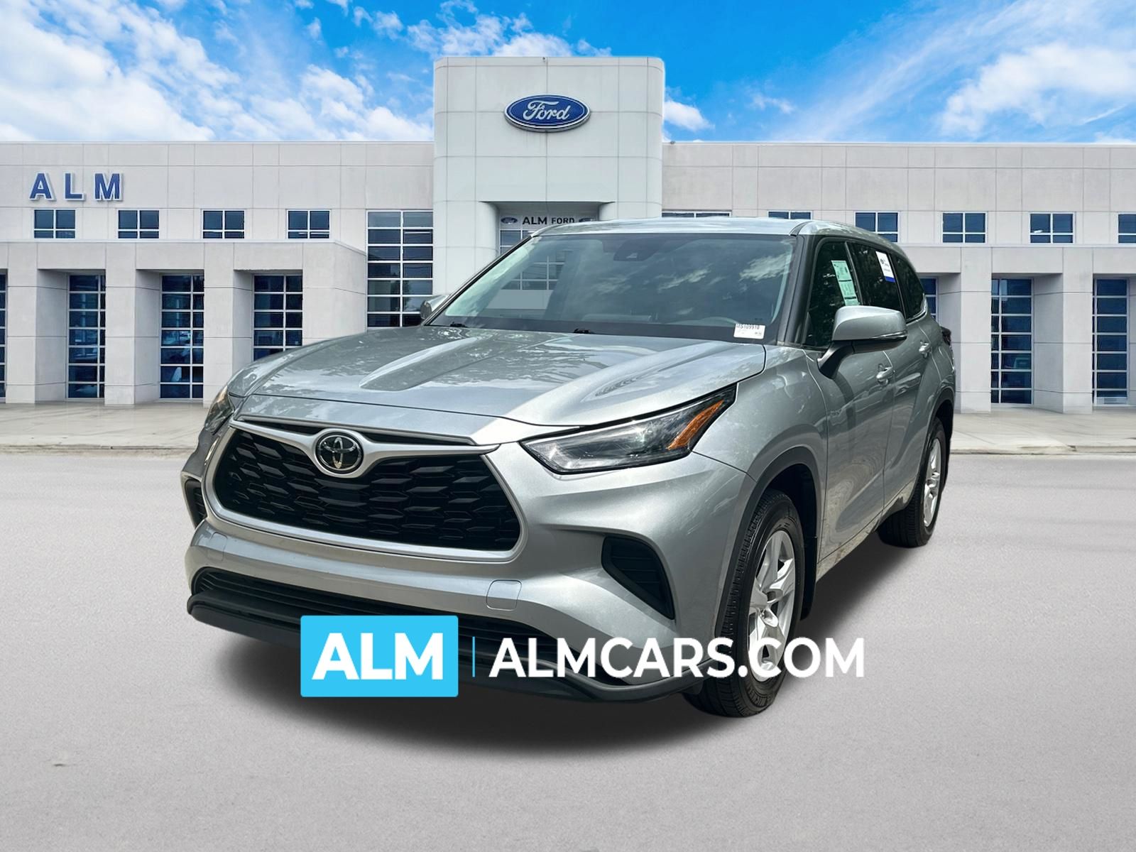 Celestial Silver Metallic 2021 Toyota Highlander SUV / Crossover All-Wheel Drive 8-Speed Automatic
