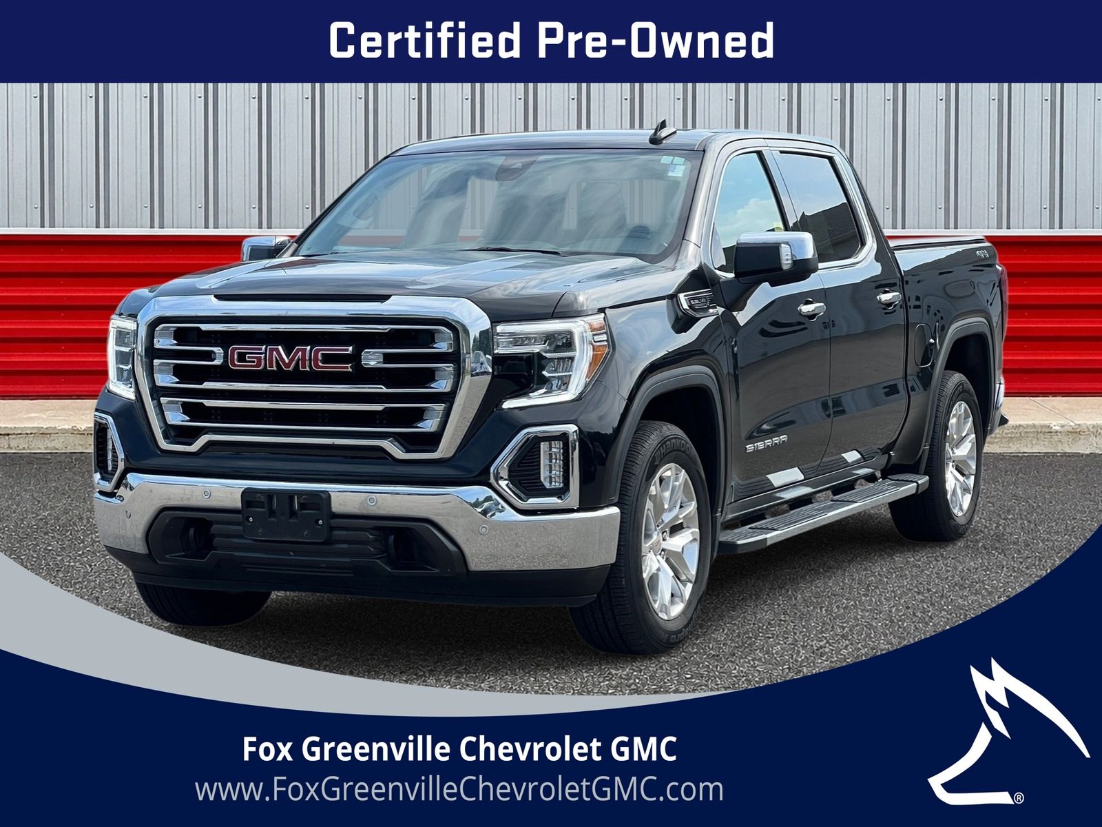 Onyx Black 2021 GMC Sierra 1500 Pickup Truck Four-Wheel Drive Automatic