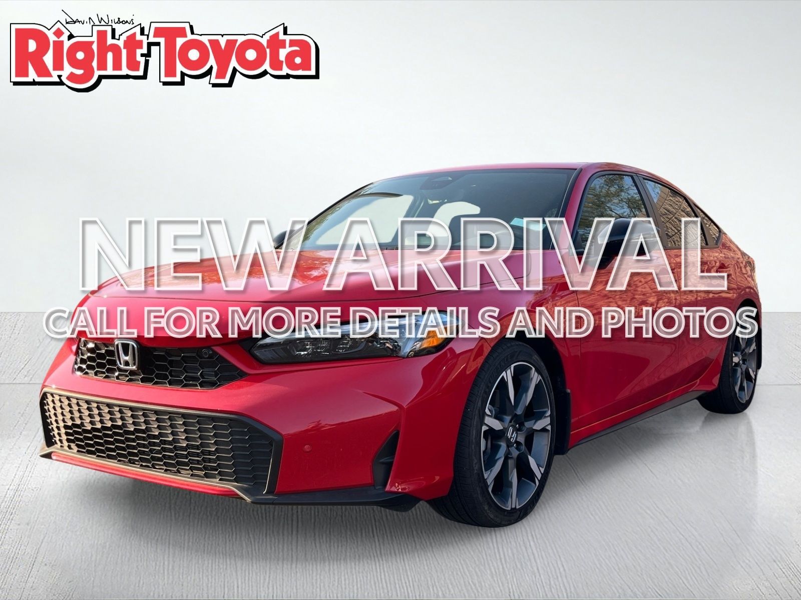 Rallye Red 2026 Honda Civic Hybrid Hatchback Front-Wheel Drive Continuously Variable Transmission