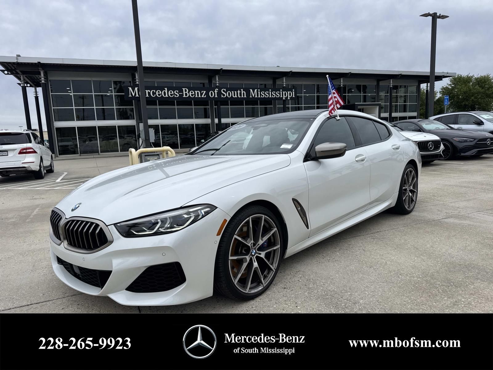 Mineral White Metallic 2020 BMW 8 Series M850i xDrive Gran Coupe AWD Coupe All-Wheel Drive 8-Speed Automatic