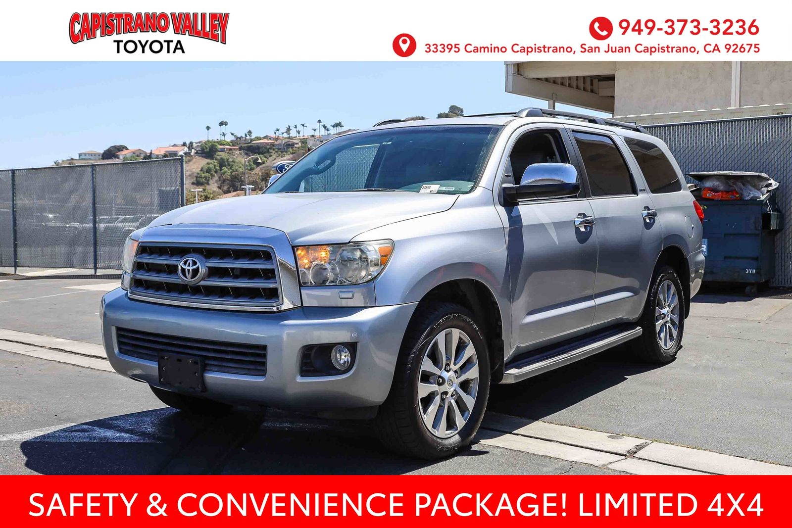 Silver Sky Metallic 2016 Toyota Sequoia SUV / Crossover Four-Wheel Drive 6-Speed Automatic