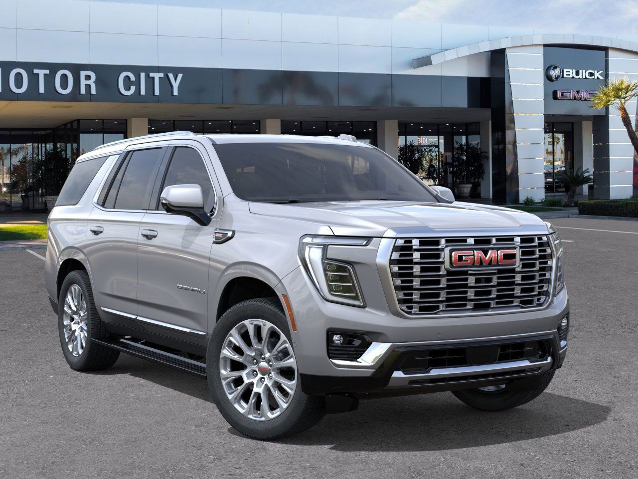 Sterling Metallic 2026 GMC Yukon Denali 4WD SUV / Crossover Four-Wheel Drive