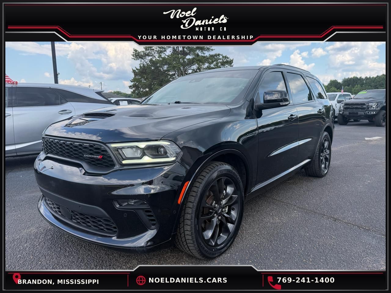 DB Black Crystal Clearcoat 2023 Dodge Durango SUV / Crossover Rear-Wheel Drive Automatic