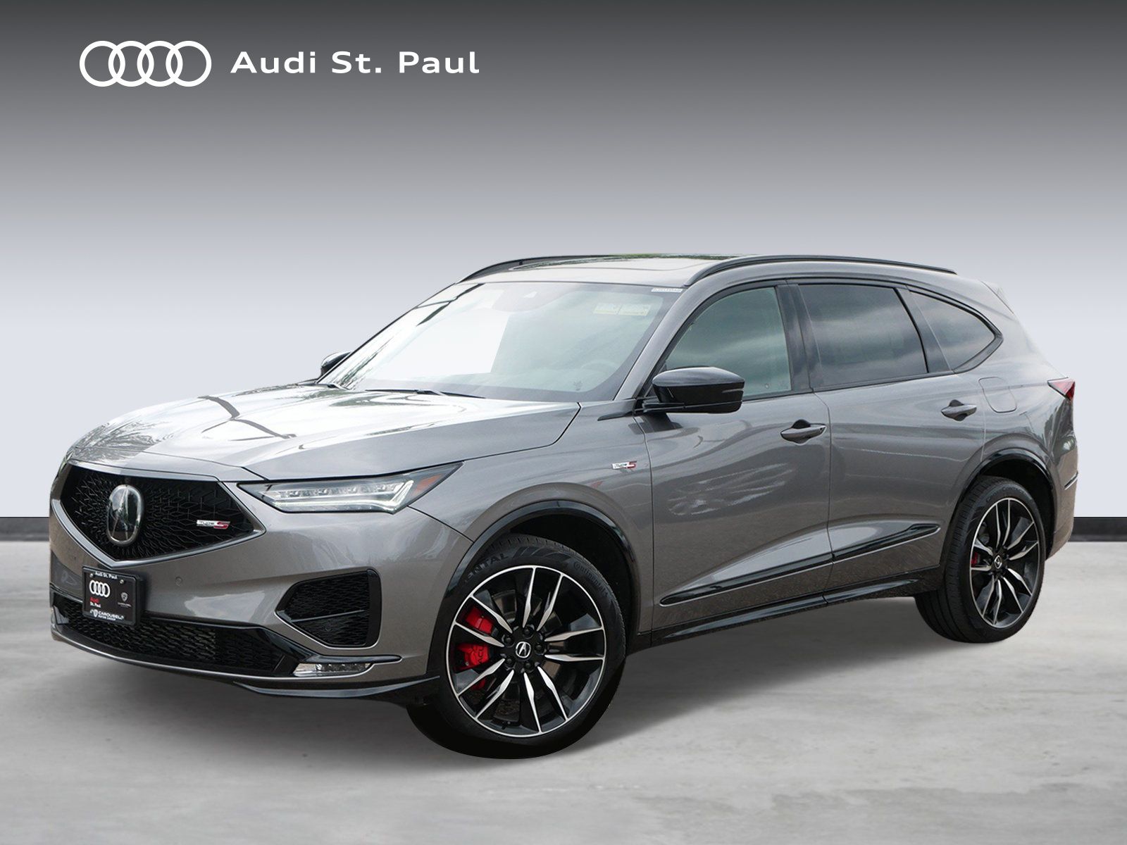 Liquid Carbon Metallic 2024 Acura MDX SUV / Crossover All-Wheel Drive Automatic