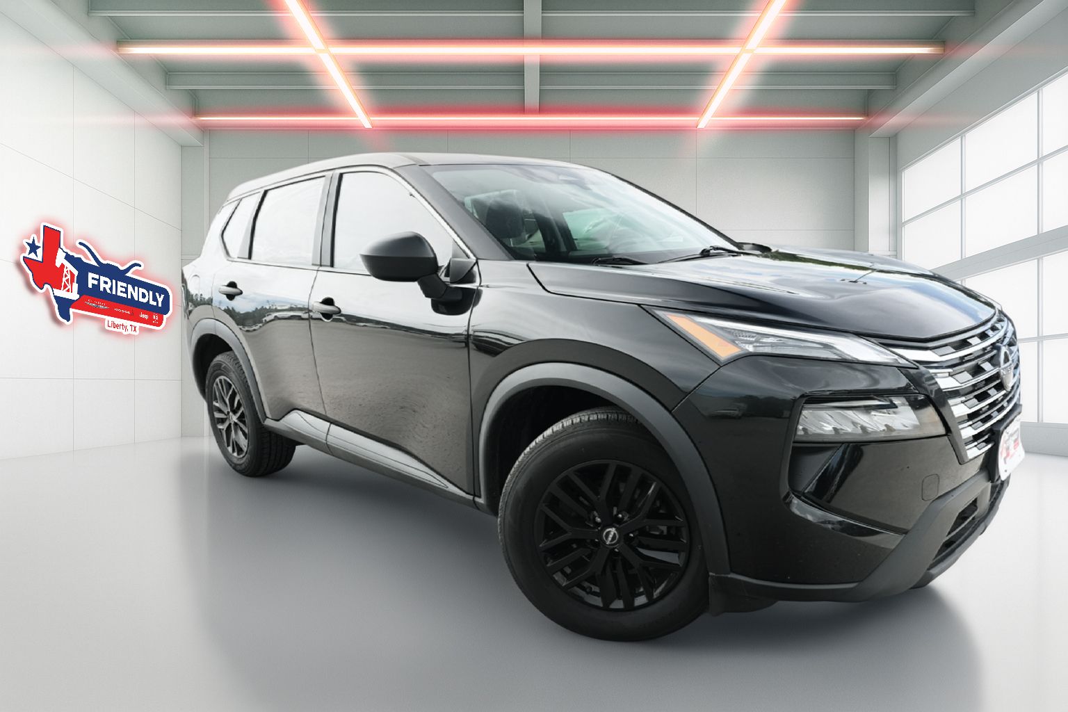 Super Black 2024 Nissan Rogue SUV / Crossover All-Wheel Drive Continuously Variable Transmission