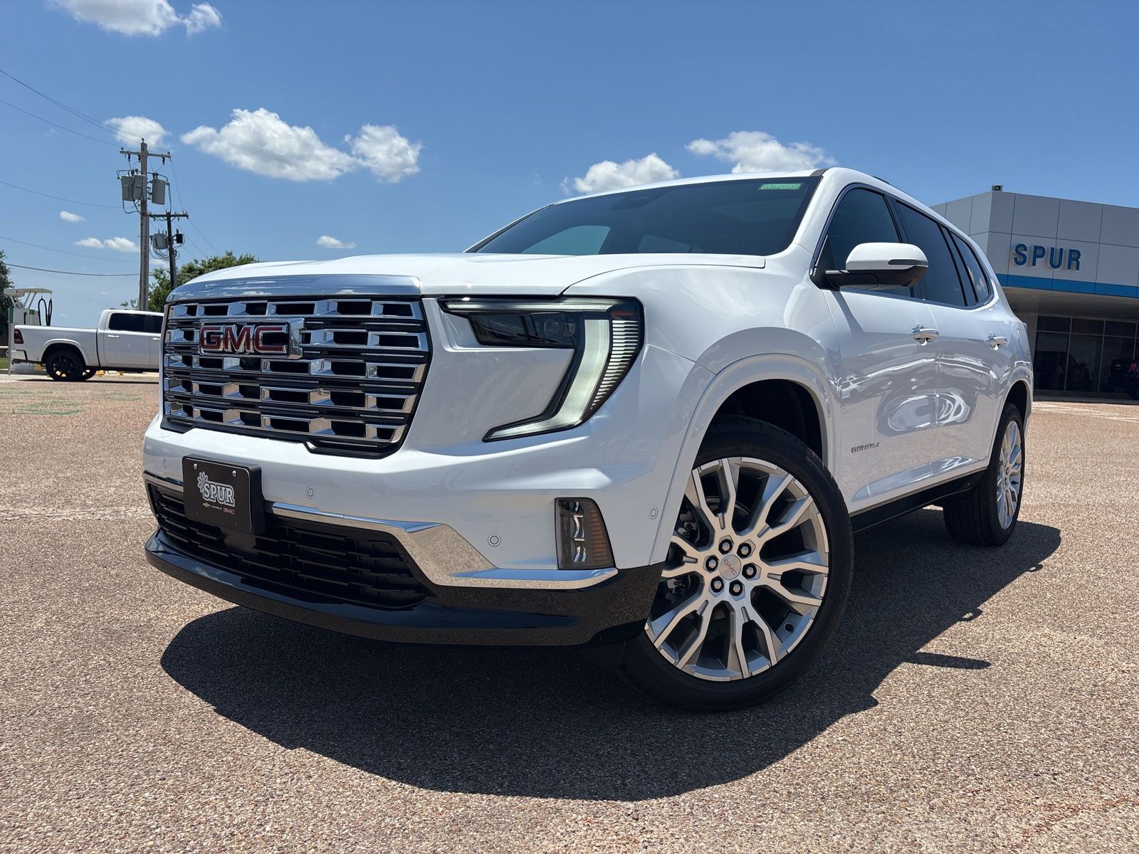 Summit White 2026 GMC Acadia SUV / Crossover Front-Wheel Drive 8-Speed Automatic