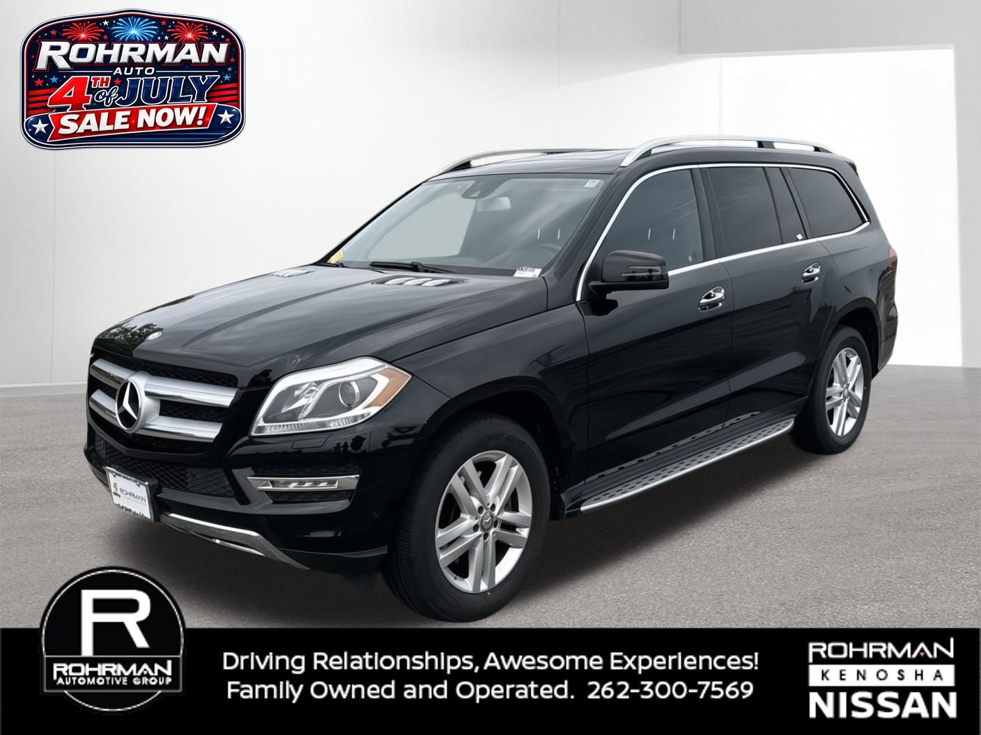 Black 2016 Mercedes-Benz GL-Class SUV / Crossover All-Wheel Drive 7-Speed Automatic