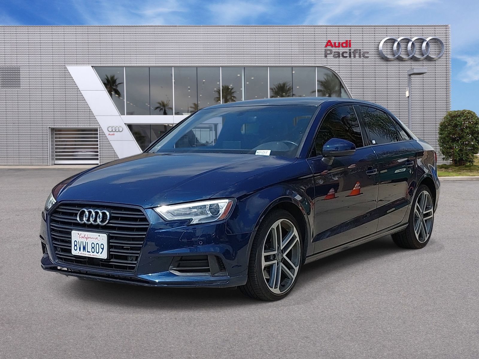 Cosmos Blue Metallic 2020 Audi A3 40 TFSI Premium Sedan FWD Sedan Front-Wheel Drive 7-Speed Automatic