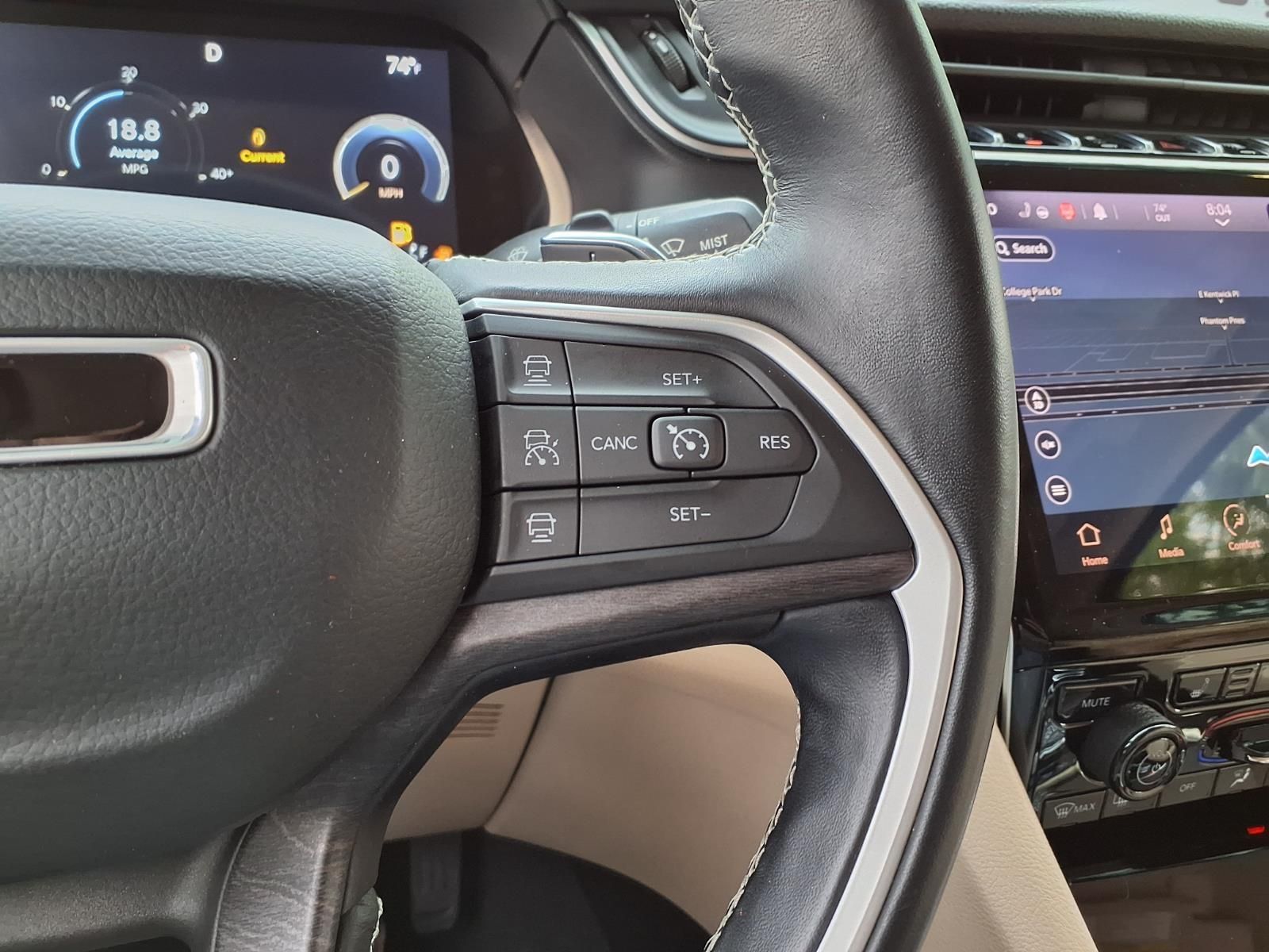 2021 Jeep Grand Cherokee L Limited Red at Victoria Chrysler Dodge Jeep Ram