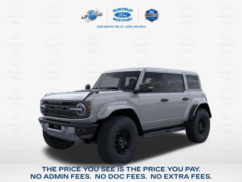 Avalanche Gray 2026 Ford Bronco Raptor SUV / Crossover Four-Wheel Drive Automatic