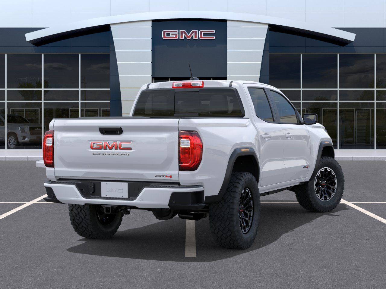 2026 GMC Canyon AT4 White at Ross Downing Buick GMC