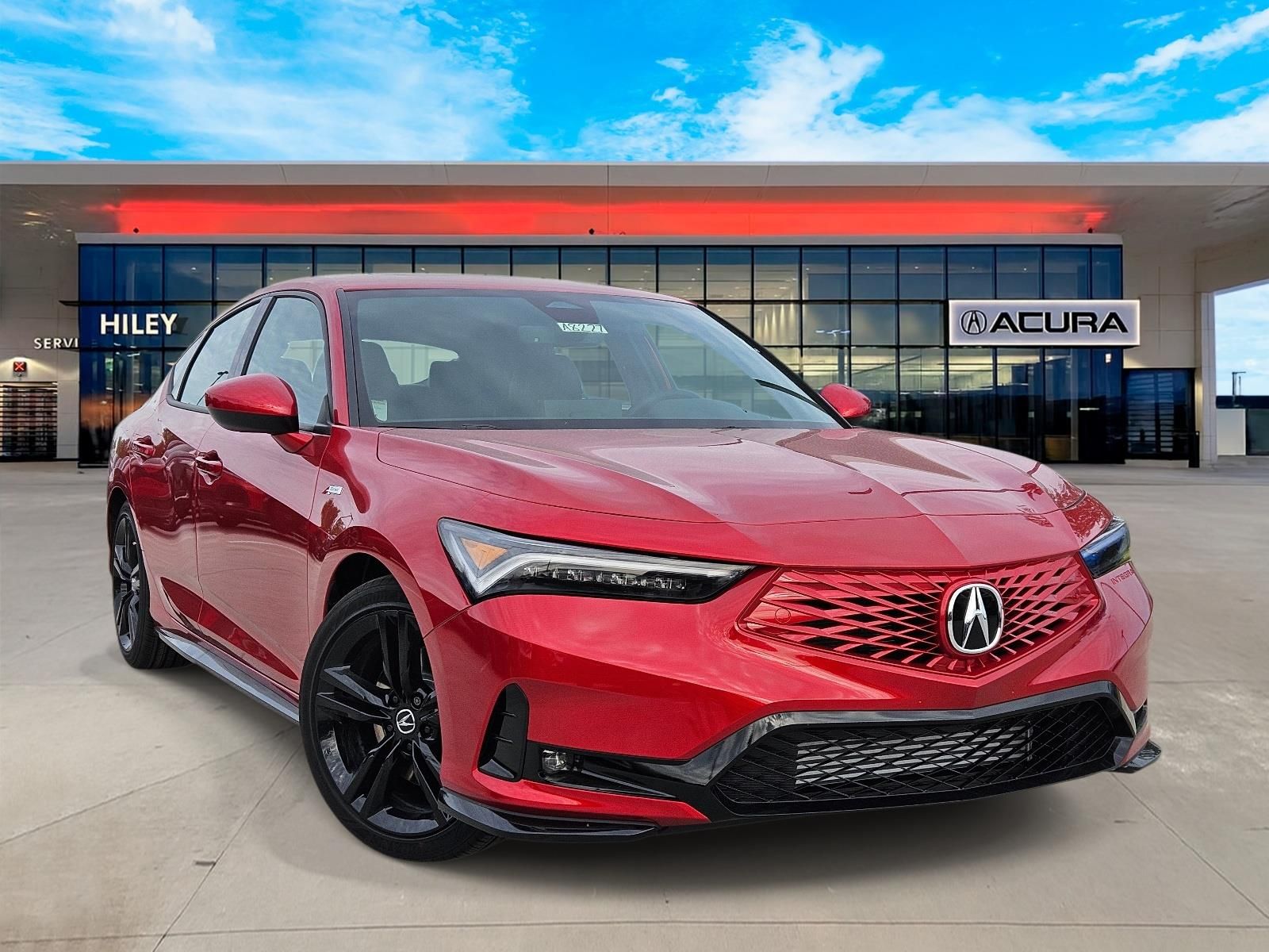 Performance Red Pearl 2026 Acura Integra Hatchback Front-Wheel Drive Continuously Variable Transmission