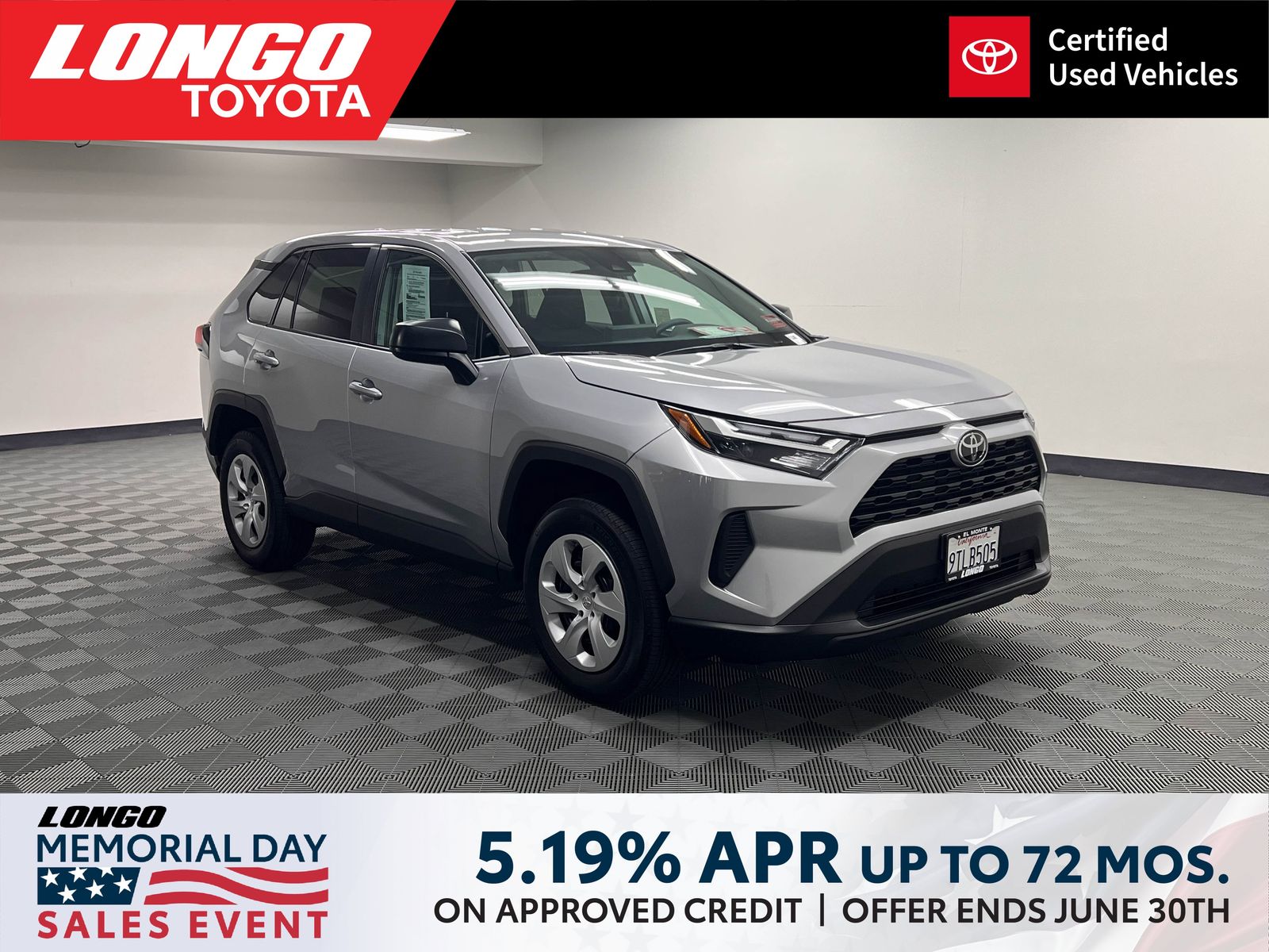 used 2025 Toyota RAV4 car, priced at $30,388