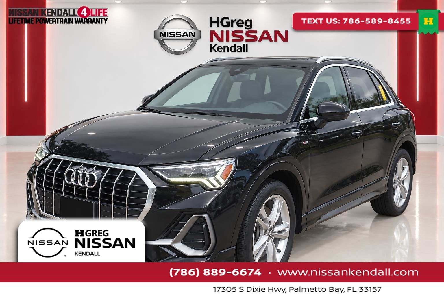 Black 2020 Audi Q3 SUV / Crossover All-Wheel Drive 8-Speed Automatic